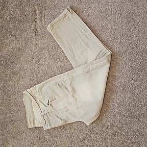 Light Gray Jeans w/ankle zip